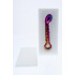 Скляний фалоімітатор Dream Toys для точки G, Різнокольоровий, 18 см х 3.3 см (41992) – фото 3
