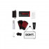 Набор мастурбатор, перчатки, очиститель Lelo F1S Developer's Kit Red с вибрацией и пульсацией, черно-красный (42073) – фото 10