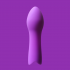 Вибропуля с двумя насадками Odeco Qamra Kit фиолетового цвета (41977) – фото 3