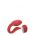 Вібратор для пар Dream Toys з бездротовим пультом управління, червоний (42001) – фото 2