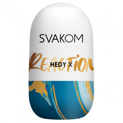 Мастурбатор Svakom Hedy X Reaction, білий (42057) – фото 1