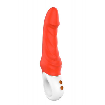 Вибратор реалистичный Dream Toys оранжевый, 23.1 см х 5.1 см (42003) – фото 1
