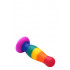 Анальная пробка Dream Toys Pride разноцветная, 10.5 см х 2.8 см (38490) – фото 7