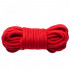 Мотузка для шибарі та бондажу Bind Love, червона, 10 метрів (31268) – фото 3