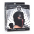 Шлем-маска Scorpion Hood для сенсорной депривации, черного цвета (41195) – фото 2