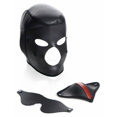 Шлем-маска Scorpion Hood для сенсорной депривации, черного цвета (41195) – фото 1