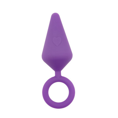 Анальна пробка Candy Plug фіолетова, S (41619) – фото 1