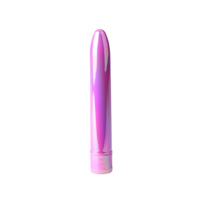 Вибратор дамский пальчик с многоскоростной вибрацией, розовый, 18 см х 3 см (41488) – фото 1