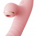 Вибратор с ротацией, фрикциями и вакуумной стимуляцией клитора Zalo Rose Rabbit Thruster розовый (43485) – фото 3