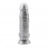 Фаллоимитатор реалистичный Chisa на присоске, серебряный, 17.8 см х 4 см (42883) – фото 4