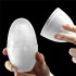 Мастурбатор яйце нереалістичний Giant Egg Masturbator білий, 13 см х 7 см (42934) – фото 8