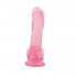 Фаллоимитатор реалистичный на присоске, розовый, 19.5 см х 4.3 см (42897) – фото 3
