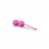 Вагінальні кульки подвійні Vagina Balls для вправ Кегеля, рожеві (46249) – фото 4