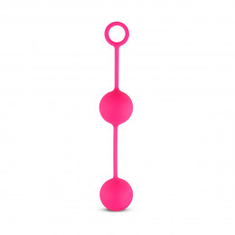 Вагинальные шарики Easy Toys со смещенным центром тяжести, розовые