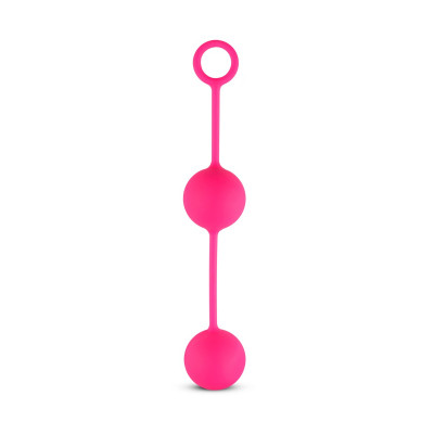 Вагінальні кульки Easy Toys зі зміщеним центром ваги, рожеві (46261) – фото 1