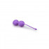 Вагінальні кульки подвійні Vagina Balls для вправ Кегеля, фіолетові (46250) – фото 4