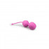 Вагинальные шарики двойные Vagina Balls для упражнений Кегеля, розовые (46249) – фото 5