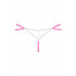 Сексуальні стрінги з ланцюжком Obsessive Chainty рожевого кольору, L/ XL (45826) – фото 5