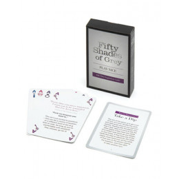 Игральные карты Fifty Shades Of Grey Play Nice Talk Dirty для прелюдии, 52 карты – фото