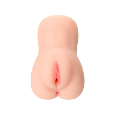 Мастурбатор реалистик Juicy Pussy 25 лет вагина и анус, бежевый, 14.5 см (45490) – фото 1