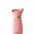 Вибратор с вакуумной стимуляцией клитора и подогревом ZALO ROSE RABBIT розового цвета (45923) – фото 7