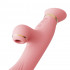 Вибратор с вакуумной стимуляцией клитора и подогревом ZALO ROSE RABBIT розового цвета (45923) – фото 5