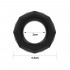 Эрекционное кольцо  Power Plus Cockring 4 черное, 2 см (44037) – фото 6