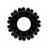 Ерекційне кільце Power Plus Cockring 2 чорне, 1.6 см-4.5 см (44038) – фото 2