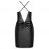 Сексуальное платье мини Obsessive Yollanda черное, L/XL (44892) – фото 6