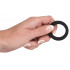 Эрекционное кольцо Black Velvets Cock Ring черное, 3.2 см (53430) – фото 4