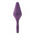 Анальная пробка, М, Dream Toys Flirts фиолетовая, 12.2 см х 3.4 см (45977) – фото 2