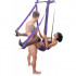 Секс-гойдалки Fuck Swing з регульованим сидінням і ременями, фіолетові (52574) – фото 6