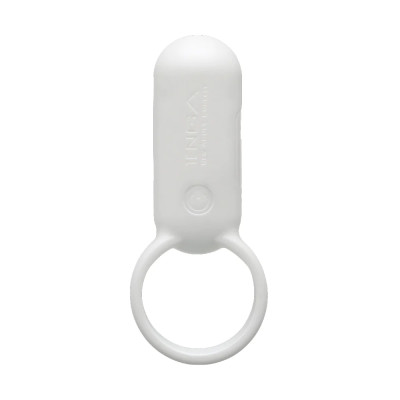 Эрекционное кольцо для члена Tenga SVR с вибрацией, белое, 1.6 × 3.8 × 8.9 см (205102) – фото 1