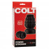 Мастурбатор в форме гранаты COLT Power Stroker черного цвета, 11.5 см x 6.25 см (203845) – фото 5