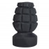 Мастурбатор в форме гранаты COLT Power Stroker черного цвета, 11.5 см x 6.25 см (203845) – фото 6