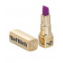 Вибратор в виде помады Bad Bitch Lipstick Vibrator, золотистый корпус с фиолетовой помадой, 7.5 см х 1.25 см (203852) – фото 10