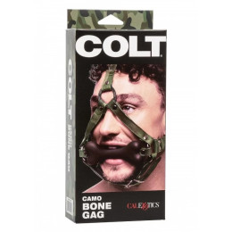 Кляп-кость COLT Camo Bone Gag с ремешками – фото