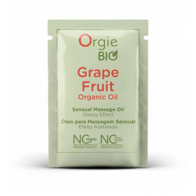 ПРОБНИК Органічне масажне масло з ароматом грейпфрута Orgie BIO (39291) – фото 1