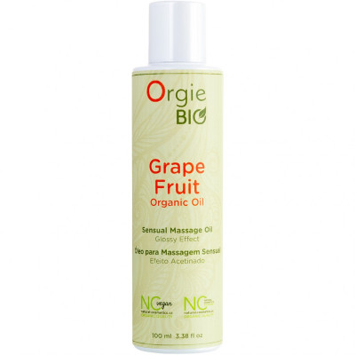 Органічне масажне масло Orgie BIO Грейпфрут, 100 мл (41077) – фото 1