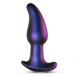 Фиолетовая вибро пробка анальная Hueman – фото