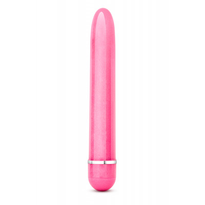 Вибратор классический розовый 14 см х 3 см (39959) – фото 1