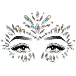 Описание  Наклеек  для лица  прозрачных   Face Jewels Sticker