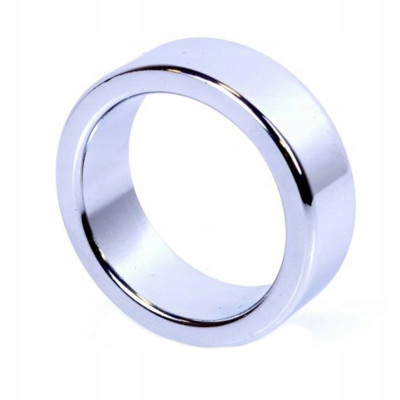 Ерекционное кольцо из нержавеющей стали  3,5 см (207193) – фото 1