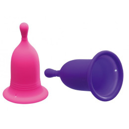 Набор менструальных чаш MINDS of LOVE Cups 2 шт, размер S,M – фото