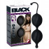 Вагинальные шарики, черные, 16см х 3.7см Black Velvets Love Balls (41053) – фото 2