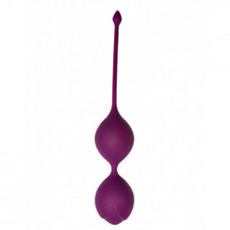 Вагинальные шарики со смещенным центром тяжести Le Frivole фиолетовые