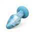 Анальная пробка Ocean Gildo, стеклянная, голубая, 10.8 х 4 см (53689) – фото 5