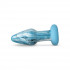 Анальна пробка Ocean Gildo, скляна, блакитна, 10.8 х 4 см (53689) – фото 6