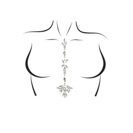Кристаллы для тела Jade Jewels Sticker от Leg Avenue, прозрачные