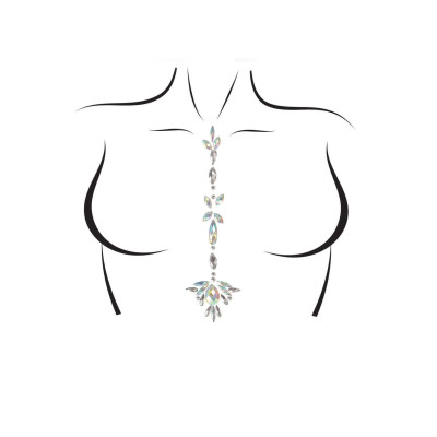 Кристали для тіла Jade Jewels Sticker від Leg Avenue, прозорі (53174) – фото 1